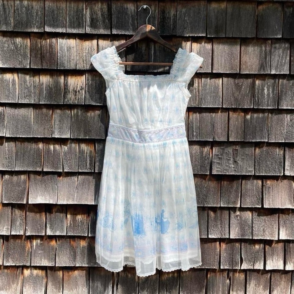 Japan Secret Honey Disney Cinderella Tulle One Piece Dress, Women’s Small (4-6)
